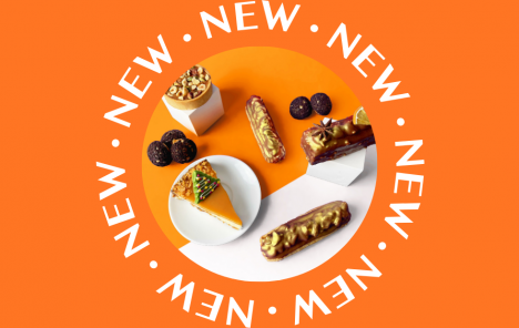 Зустрічай нові святкові десерти в AROMA