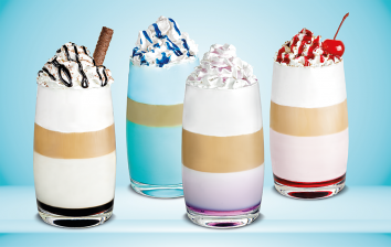 Author's coffee drinks